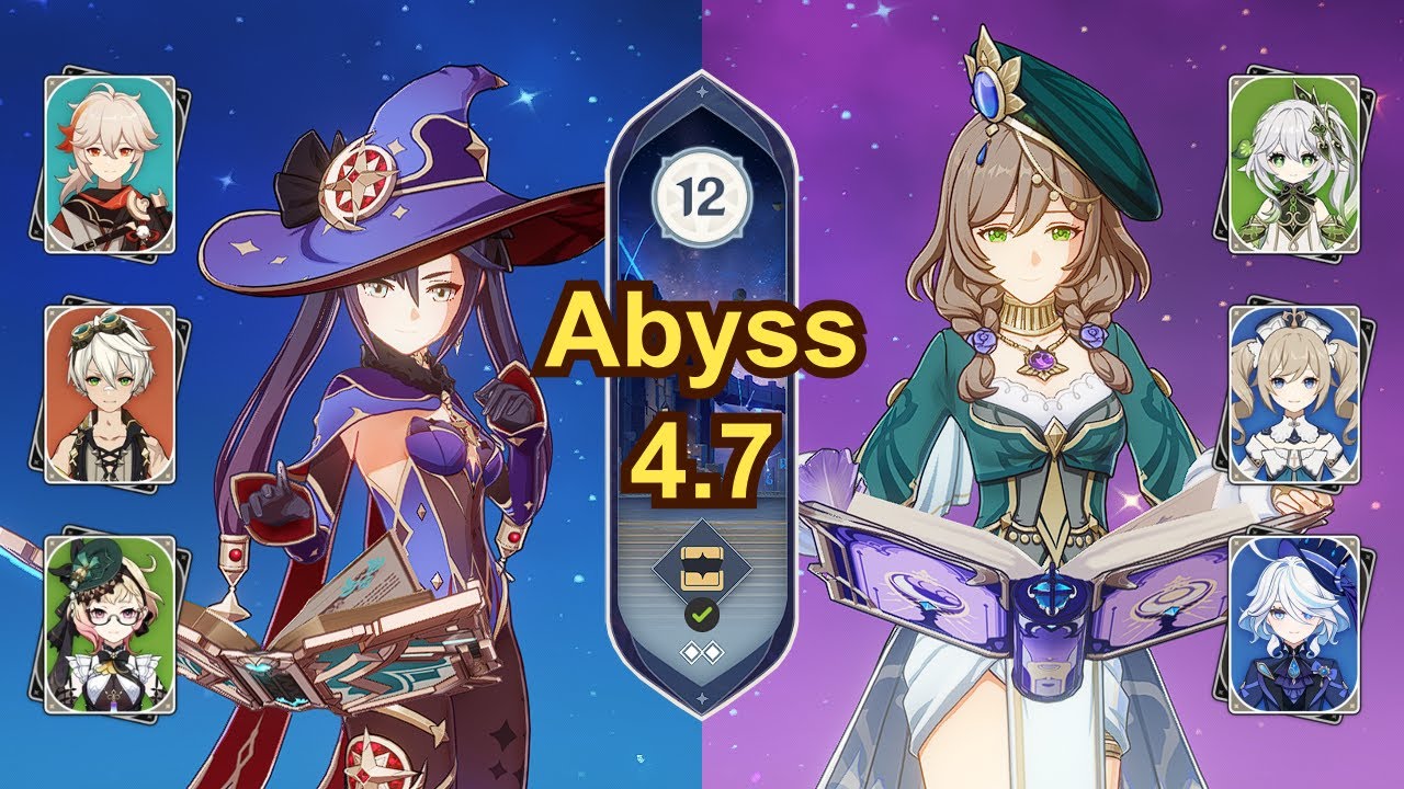 Burn-Burgeon Mona | Hyperbloom Lisa | Spiral Abyss 4.7 | Genshin Impact