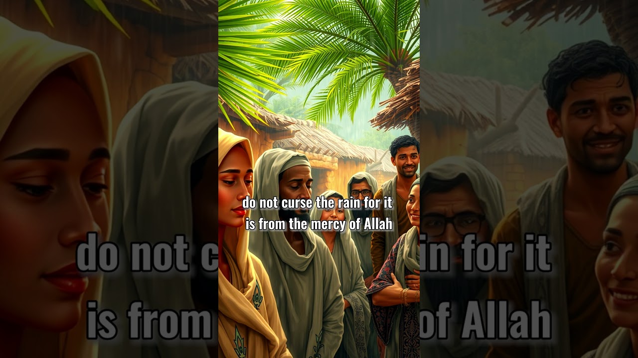 Rain in Islam &ndash; A Mercy from Allah 🌧️#RainInIslam #allahsmercy  #Deenora