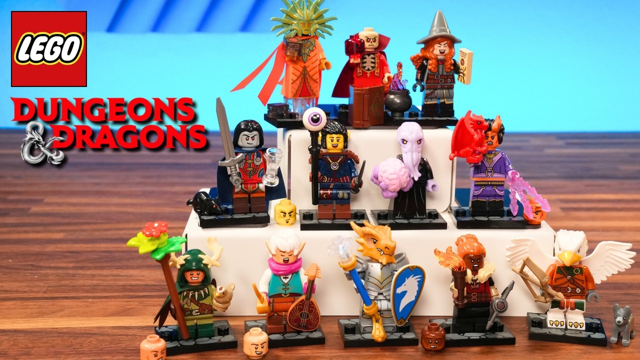 ОБЗОР: Стоит ли покупать минифигурки LEGO Dungeons & Dragons?