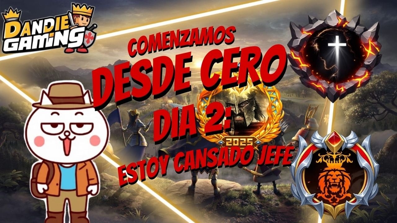 Volvemos a iniciar en Rise Of Kingdoms - Dia 2
