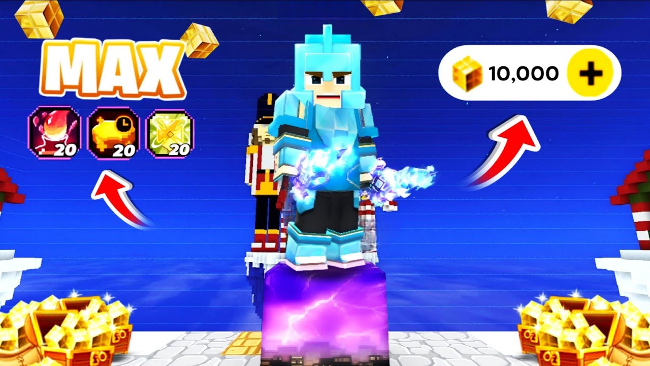 Потратьте 10 000 Gcubes в Bedwars! | Blockman Go Bedwars