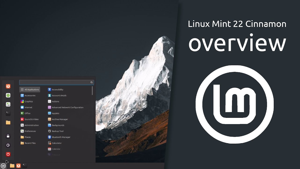 Linux Mint 22 &ldquo;Wilma&rdquo; Cinnamon overview | Sleek, modern, innovative.