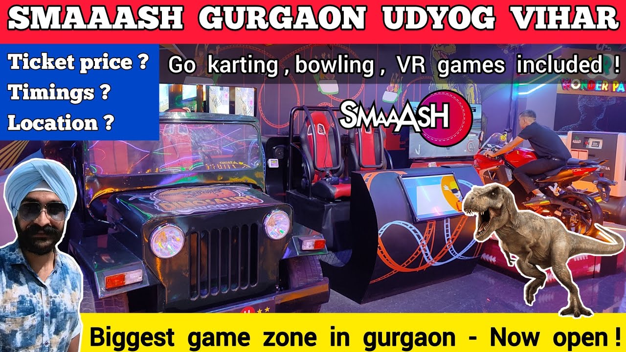Smaaash gurgaon sector 20 price | smaaash udyog vihar radisson blu go karting gurgaon game zone