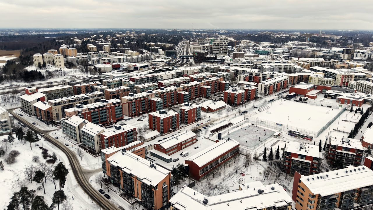 Helsinki Herttoniemenranta, January 2026, DJI Mini 5 Pro