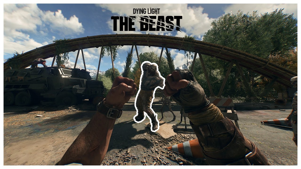 dying light the beast but we save the town...