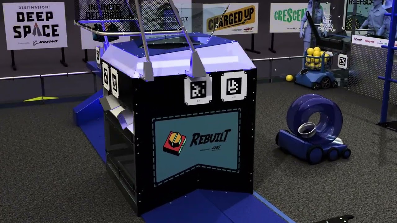2026 FIRST Robotics Competition REBUILT Presented by Haas Game Animation