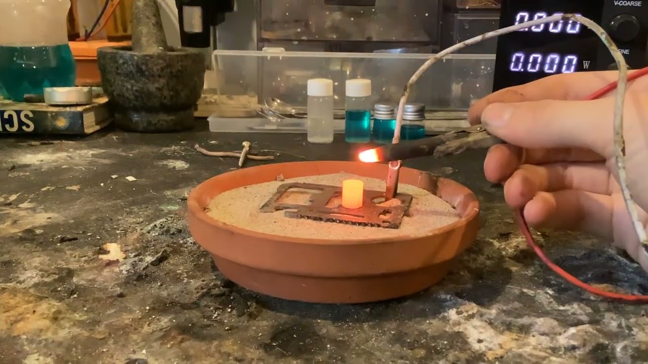 Tungsten heat test ￼