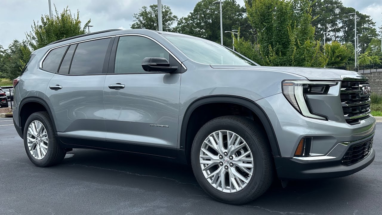 Обзор GMC Acadia Elevation 2024 года! Превзойдёт ли он новый Traverse 2024 года?
