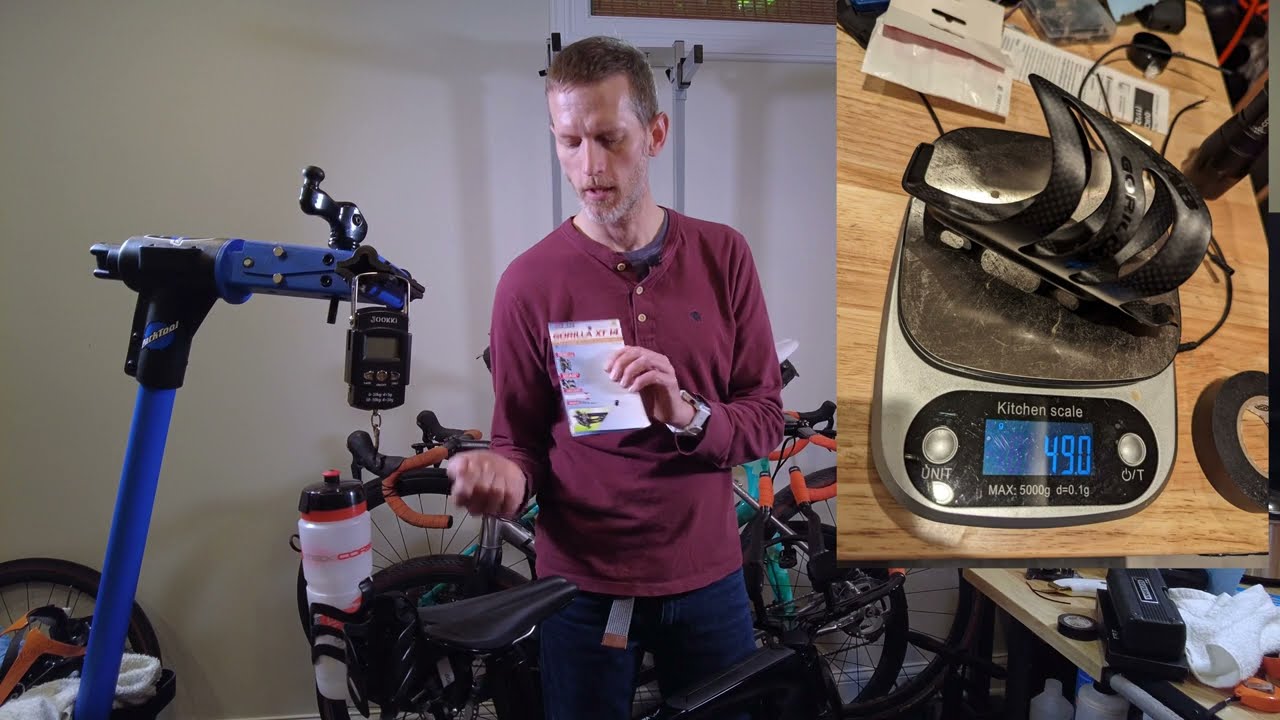 XLAB Gorilla XT Bottle Cage Grip Test - Does it actually have 14lbs of grip force?