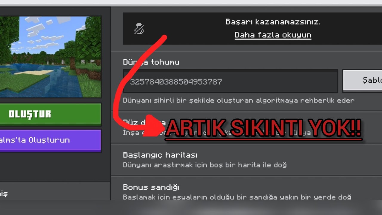 Minecraft'ta hilesiz hile nasıl yapılır(sınırsız başarım kasabilir ve yaratıcı moda geçilebilir)