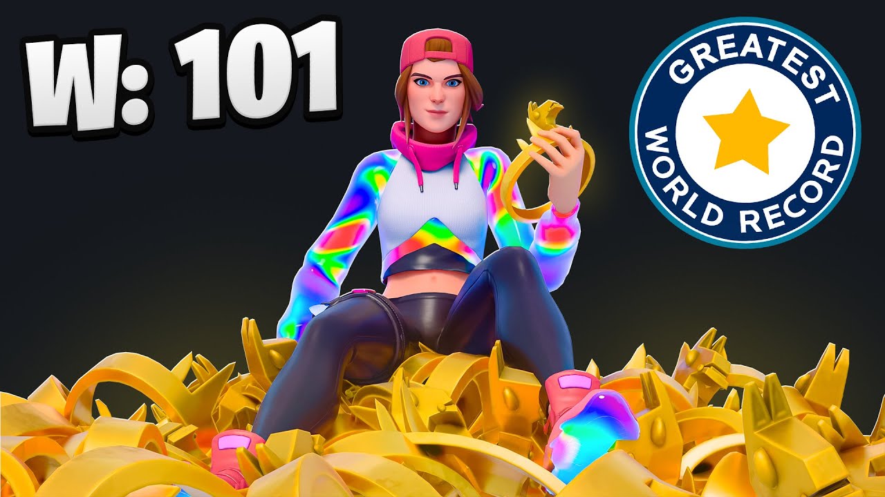 we broke the Fortnite WIN STREAK record