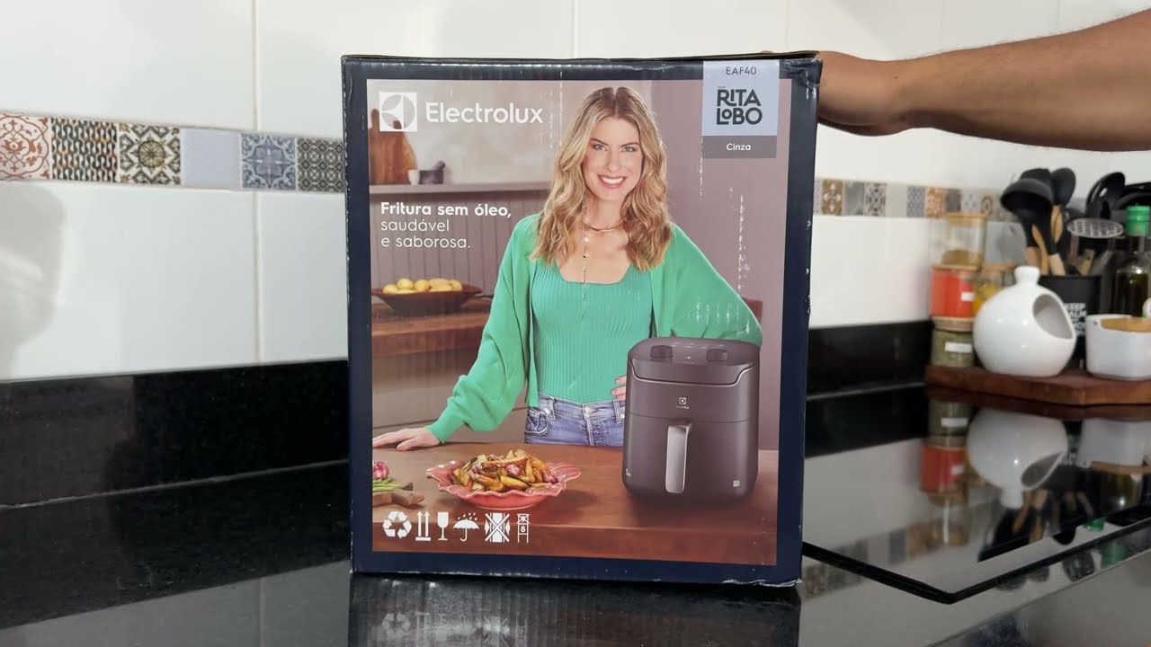 Air Fryer Electrolux EAF40 Rita Lobo 5,6L – Unboxing e Primeiras Impressões!