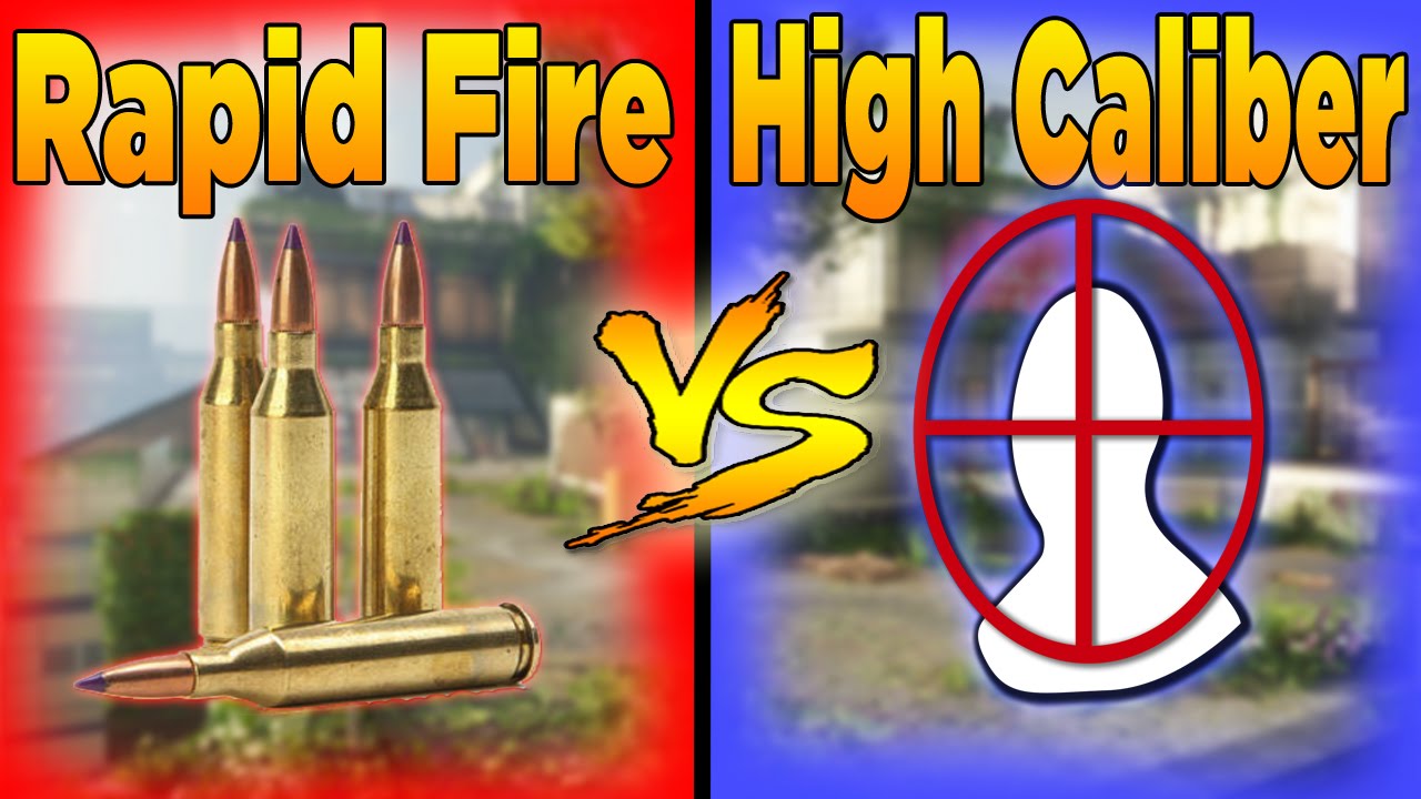 Rapid Fire VS High Caliber (Call of Duty Black Ops 3 Attachment Versus)