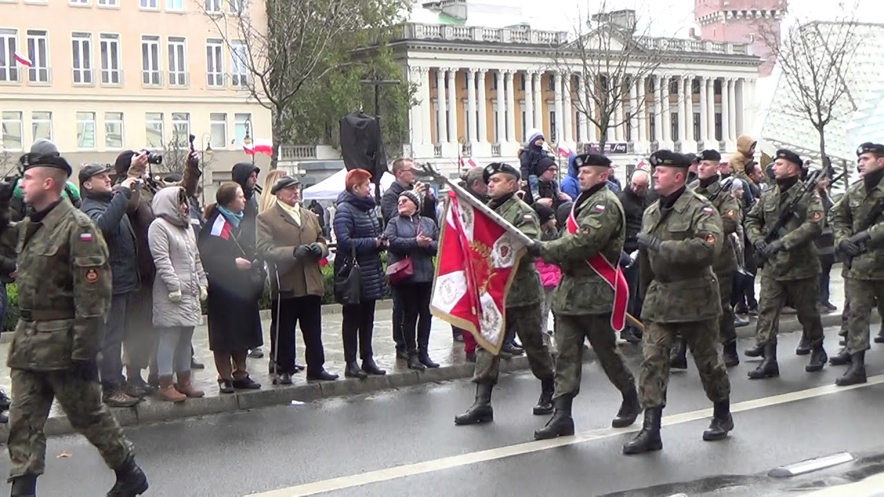 Święto Niepodległości Poznań 11.11.2017 -Defilada pododdziałów