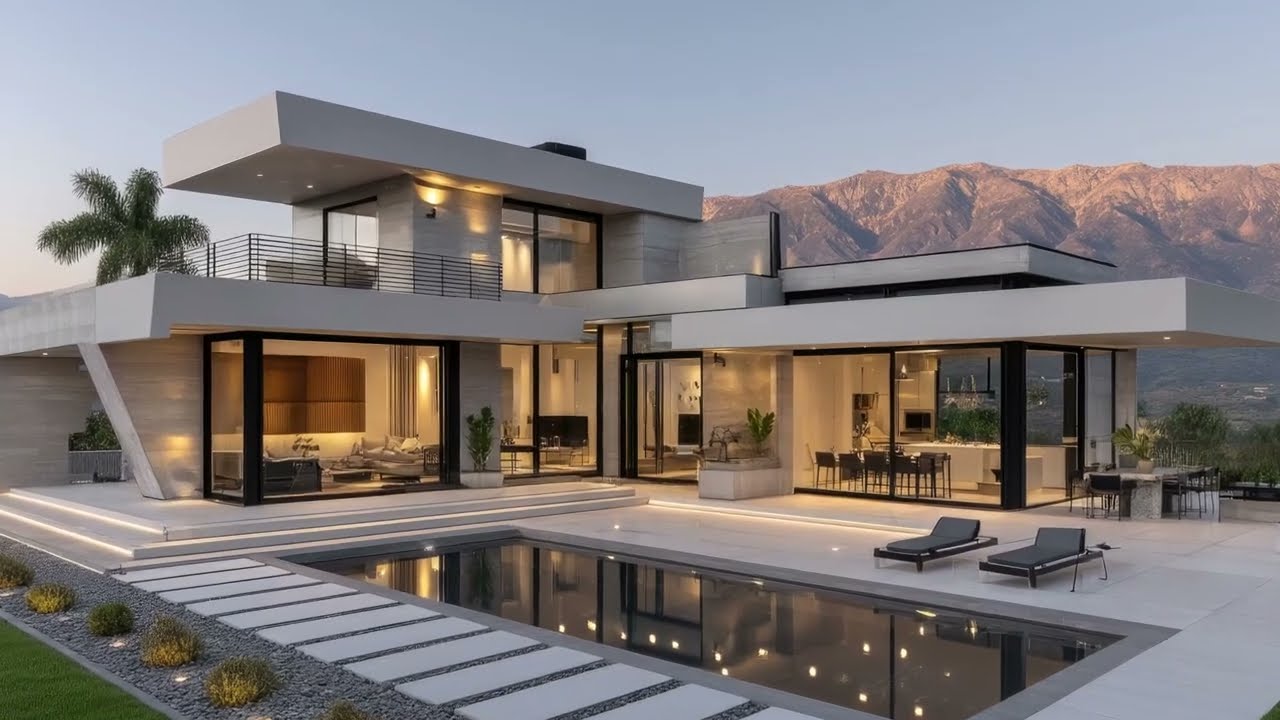 Modern Minimalist Luxury Home Tour | Timeless Architecture