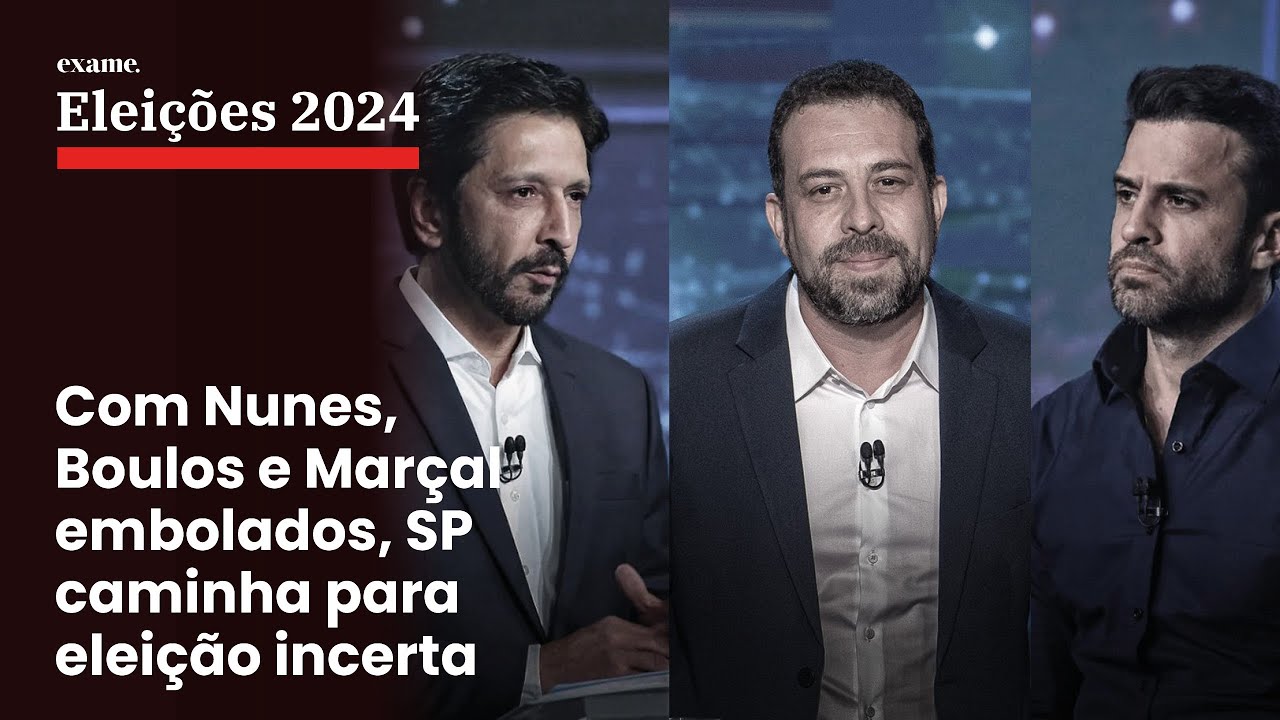 Com Nunes, Boulos e Marçal embolados, SP tem cenário eleitoral em aberto