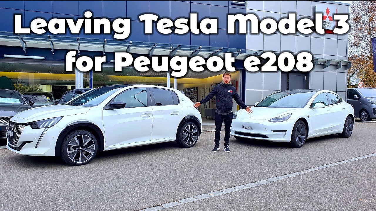 Leaving Tesla Model 3 for Peugeot e208 | Feedback after one week