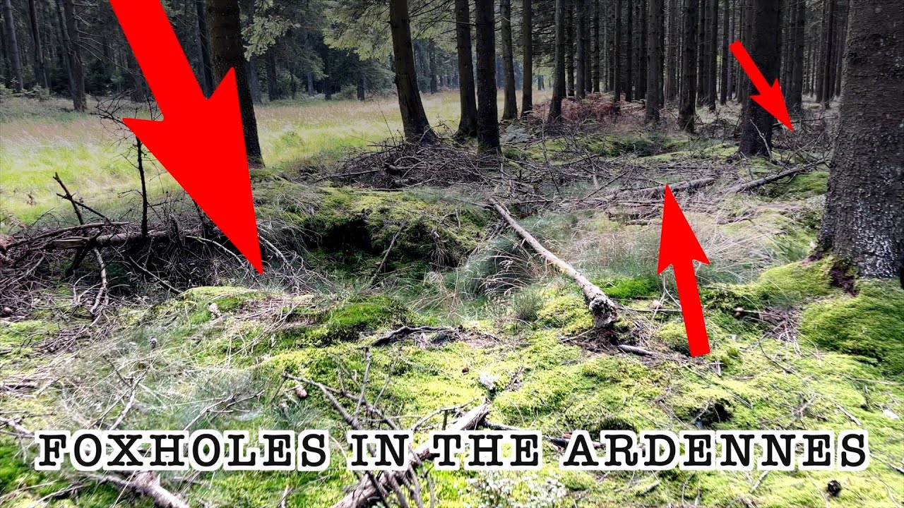 So many Foxholes: Battle of Baraque de Fraiture Ardennes 2023