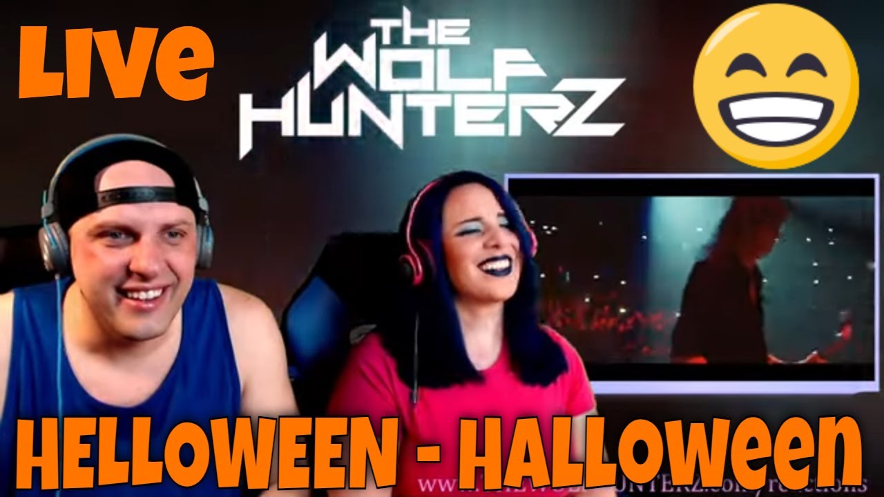 HELLOWEEN - Halloween (OFFICIAL LIVE VIDEO) THE WOLF HUNTERZ Reactions