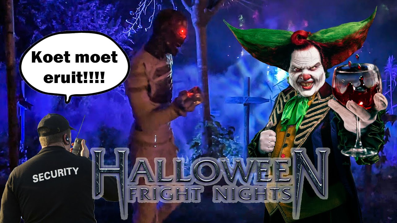 DE BEVEILIGING WIL ONS UIT DE SCAREZONE GOOIEN!!!