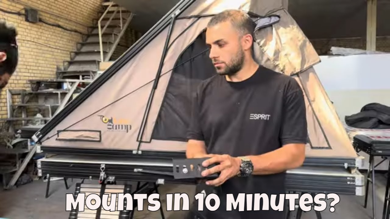 Fastest Rooftop Tent Setup for Your Patrol Overland Build🔧⛺️