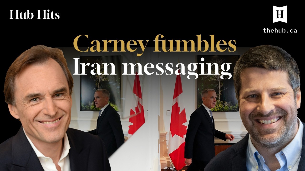 Why is Carney flip-flopping on the Iran war?