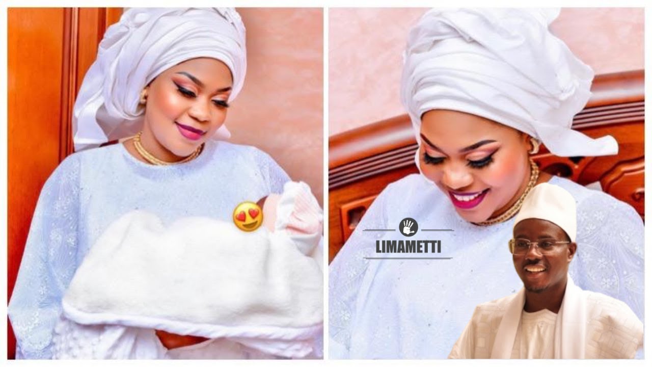 Les images exclusives du bapt&ecirc;me de la fille de Serigne Bass Abdou Khadre et Sokhna Mbodj