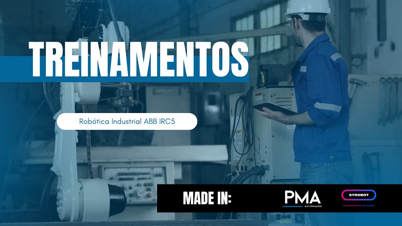 Treinamento Robotica industrial Robo ABB