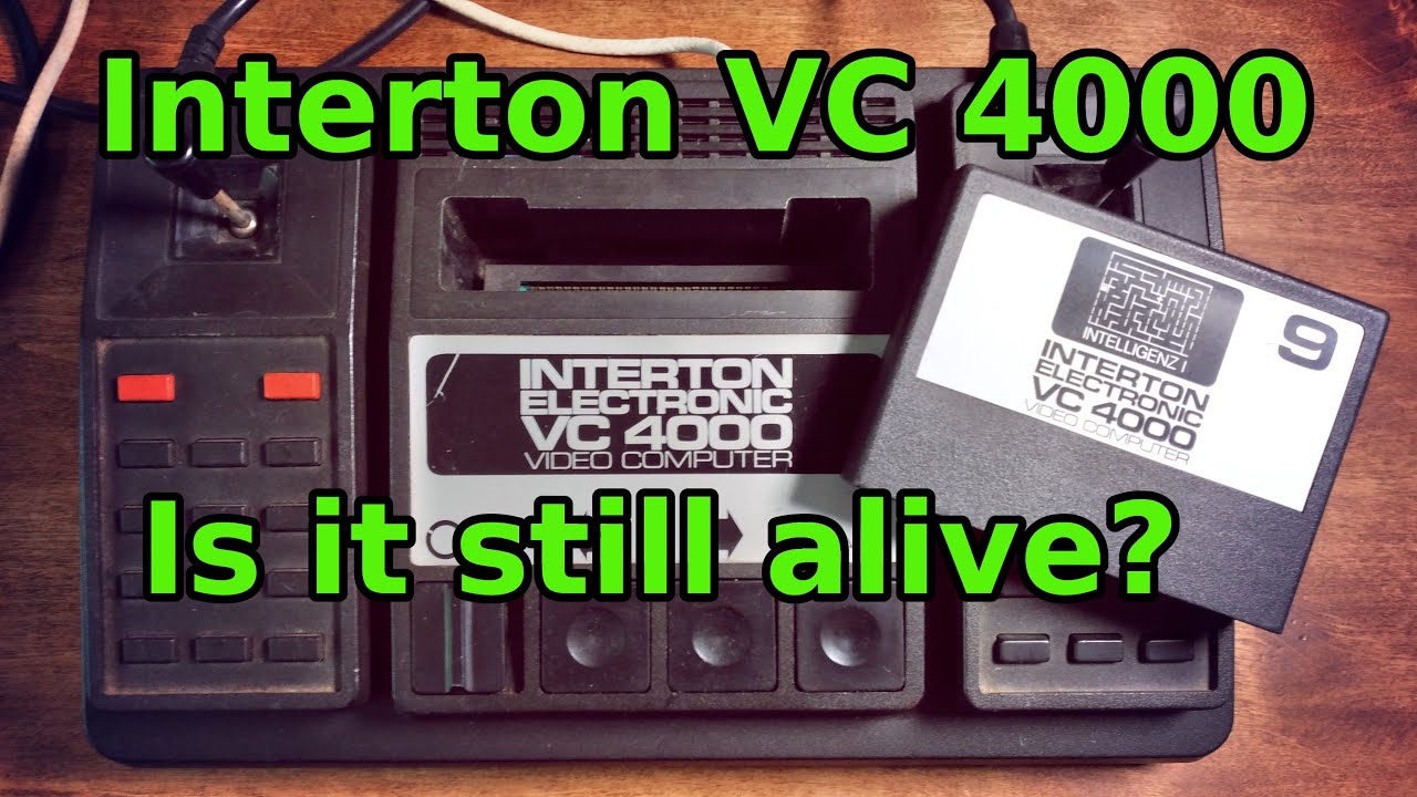 INTERTON ELECTRONIC VC 4000: Is it still alive after nearly 40 years?