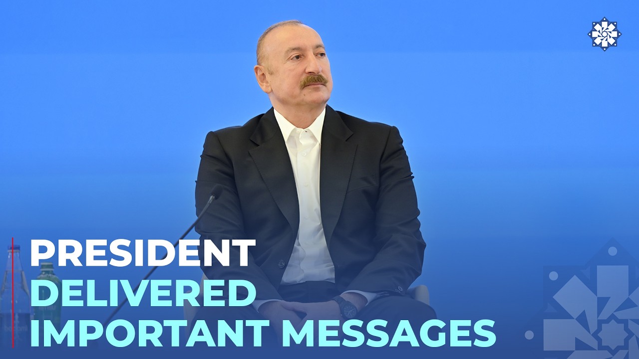 President Ilham Aliyev attended opening of 4th Shusha Global Media Forum