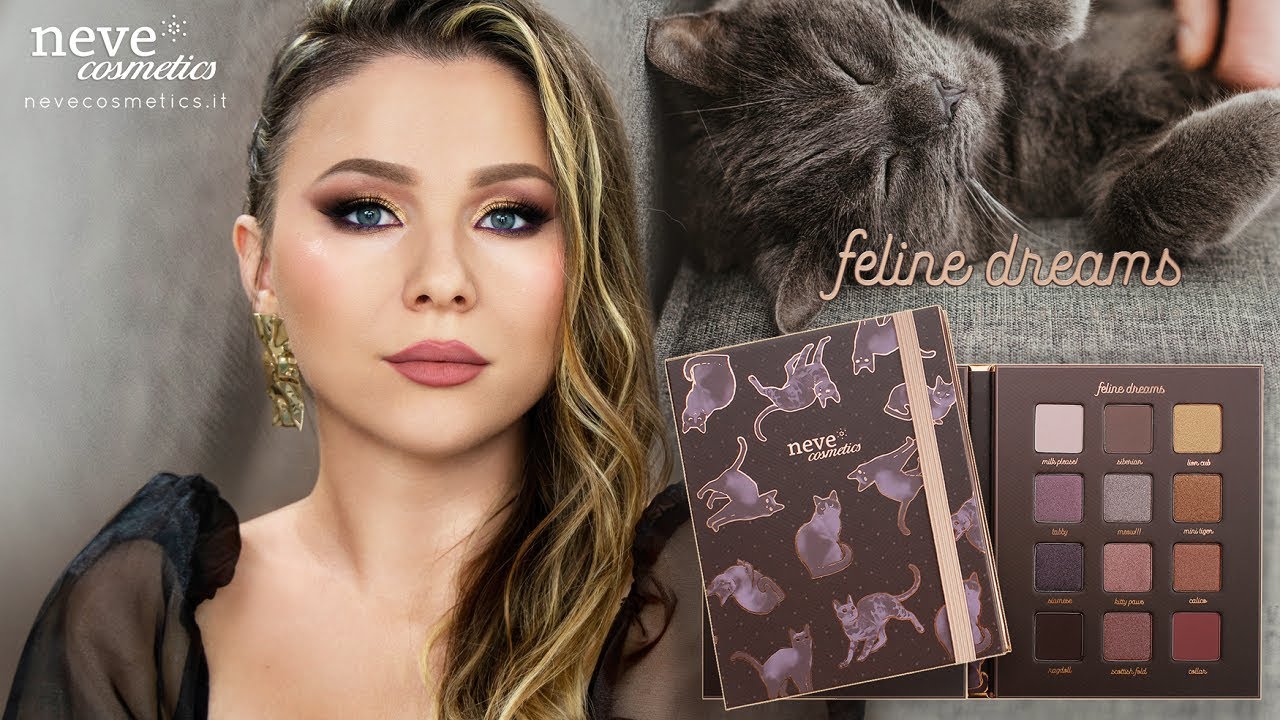 🐱 FELINE DREAMS 🐱 Presentazione della palette - Neve Cosmetics