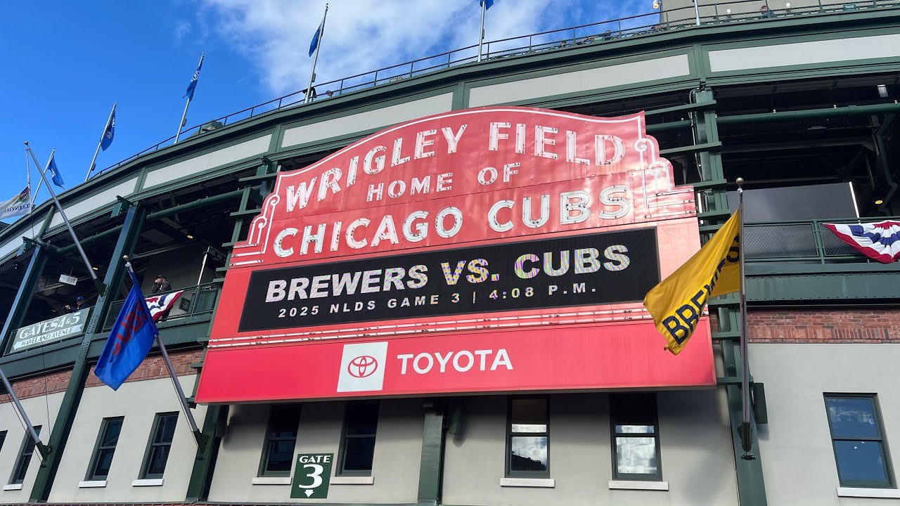 2025 NLDS Game 3: Chicago Cubs vs Milwaukee Brewers 10/8/25 (ft. John Summit)