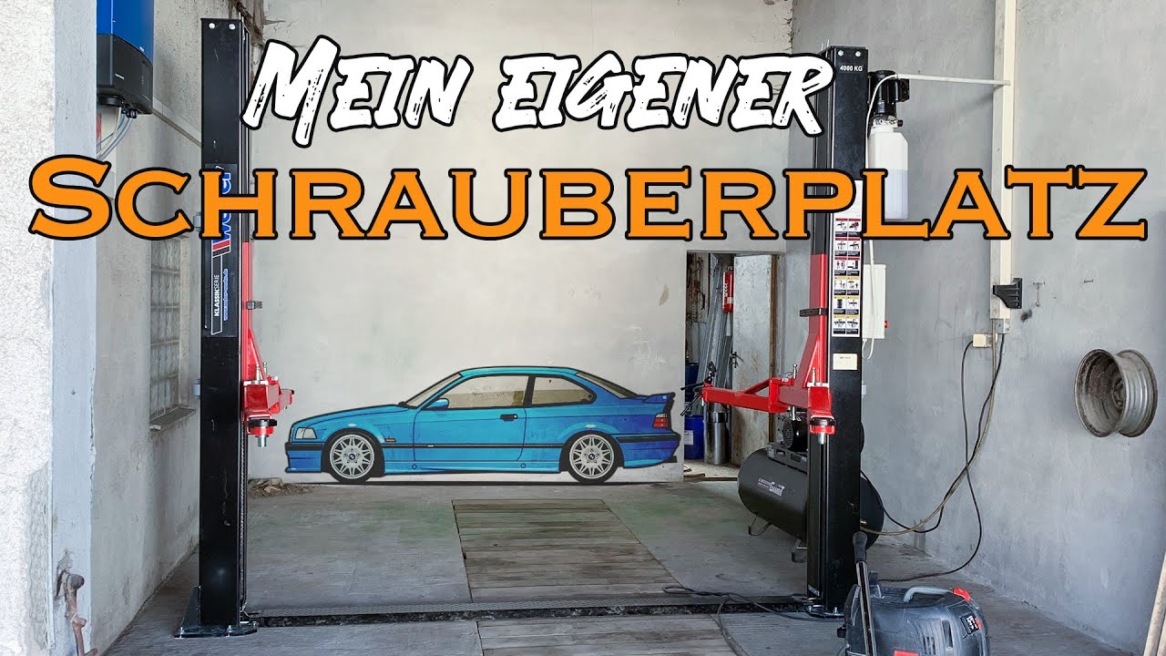 Eigene Halle und Hebebühne am Start! | E36TAZ