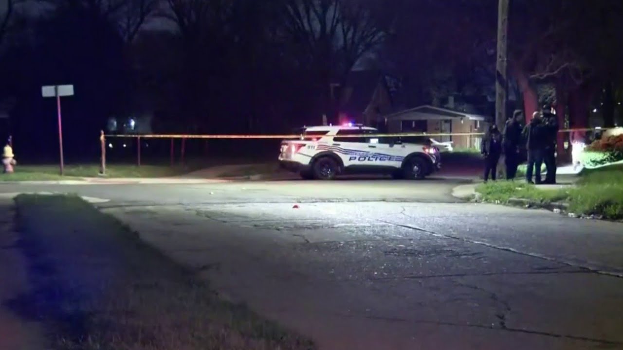 4 people shot at vigil on Detroit's east side