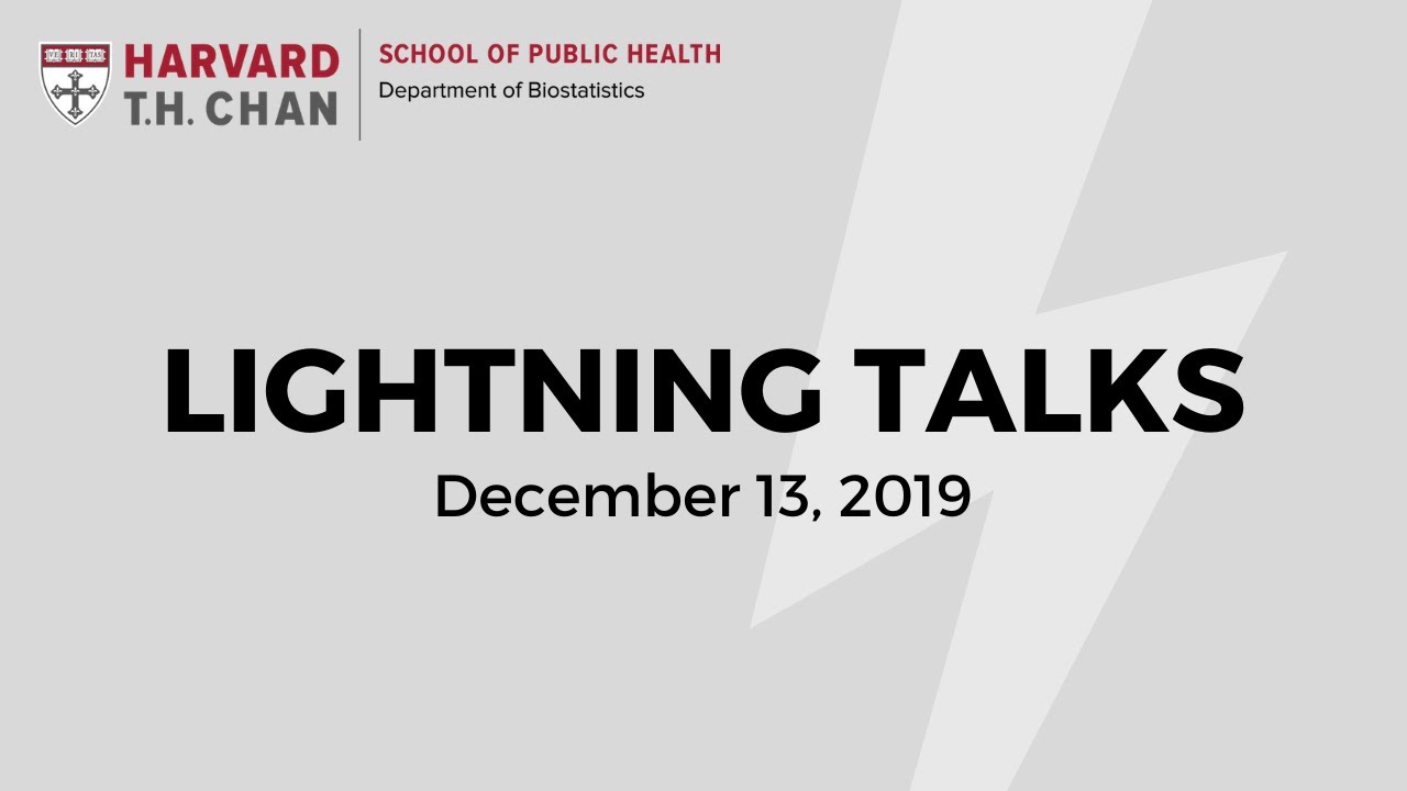 Lightning Talks 12.13.19