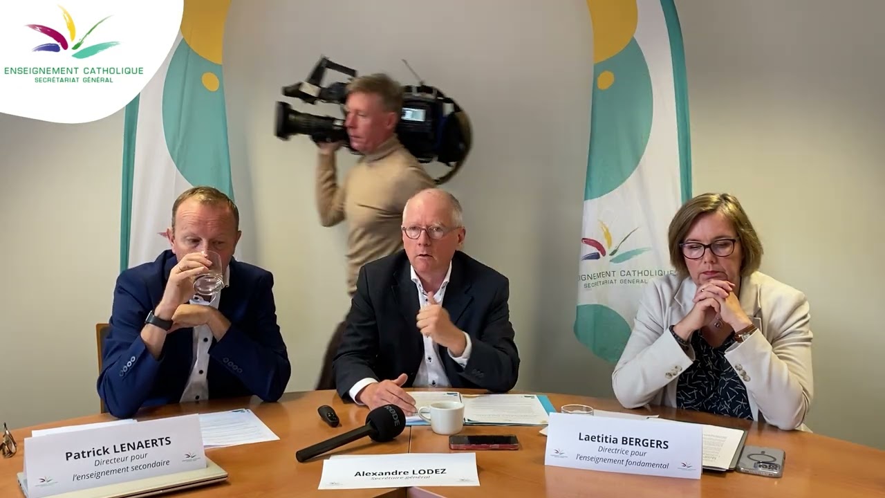 Conférence de presse du SeGEC - 11 septembre 2025