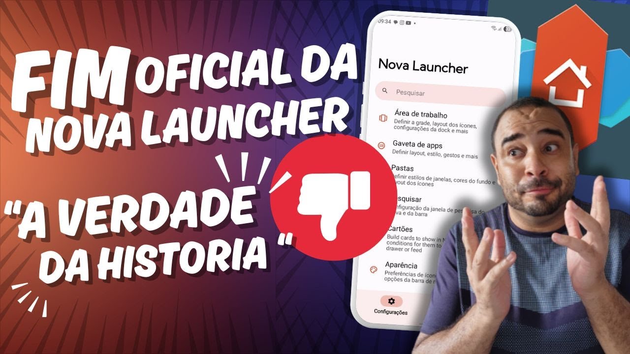 BOMBA💢O Fim OFICIAL da Nova Launcher! A Verdade Chocante por de trás da Historia !!!