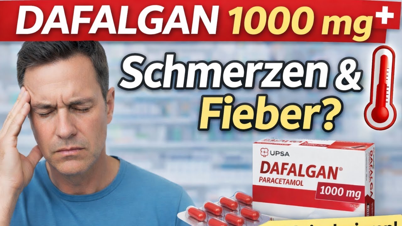 DAFALGAN 1000 mg &ndash; Richtig einnehmen bei Schmerzen & Fieber