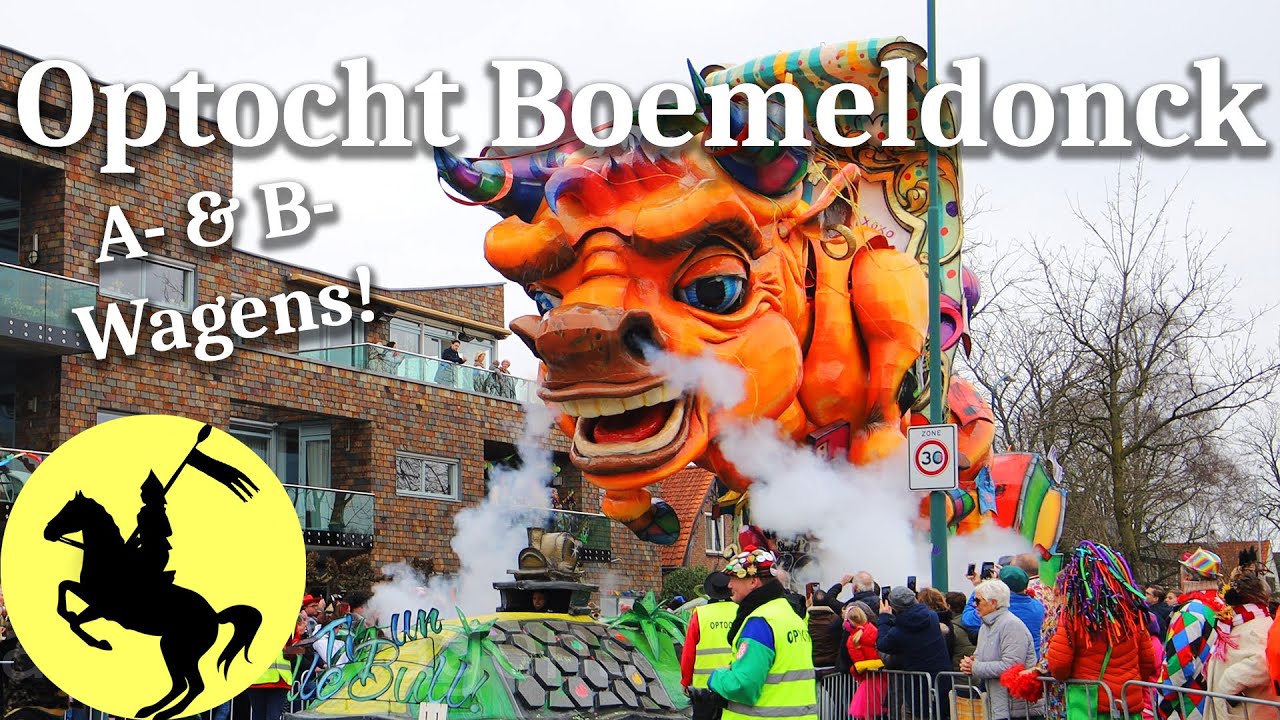 Alle A-  en B-wagens van de GROTE Optocht van Boemeldonck 2023!
