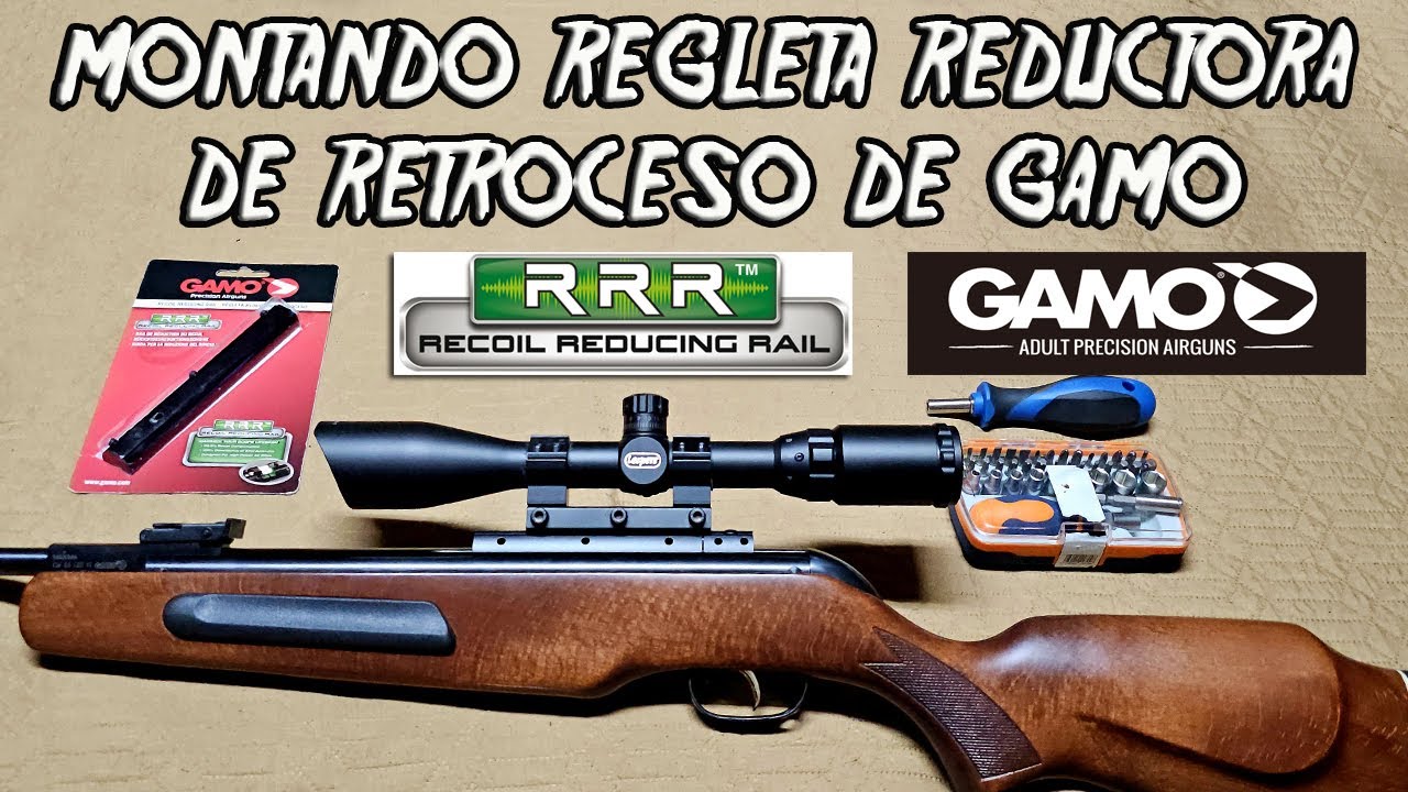MONTANDO REGLETA REDUCTORA DE RETROCESO DE GAMO, TRIPLE RRR