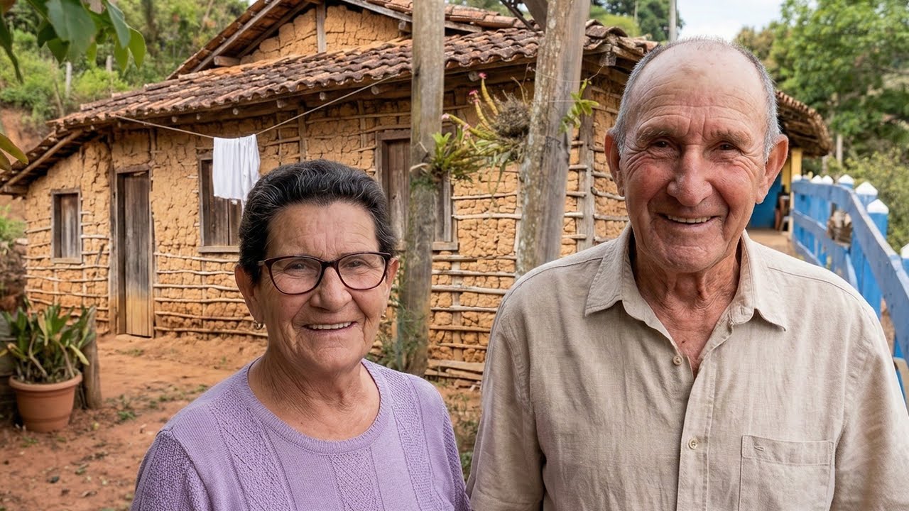 COM 10 MIL ELES CONSTRUIRAM UMA CASA DE PAU A PIQUE NO SÍTIO