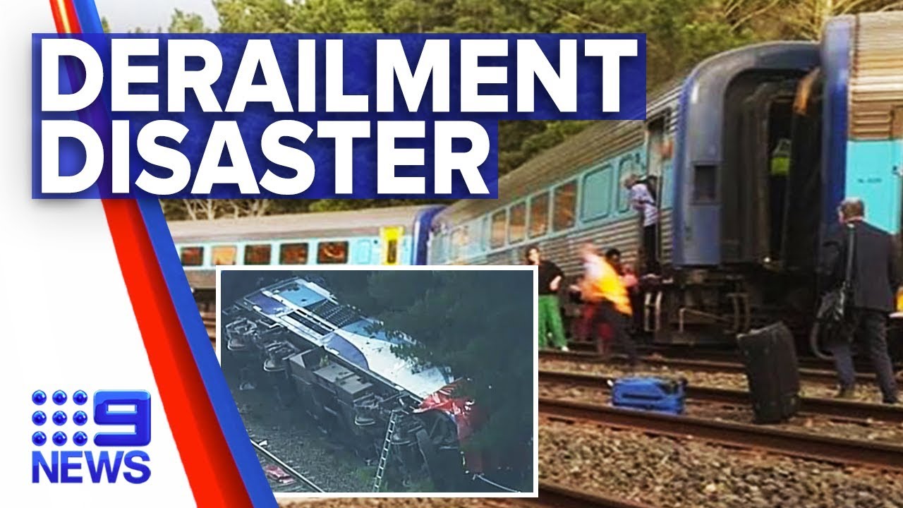 Investigation into train derailment underway | Nine News Australia