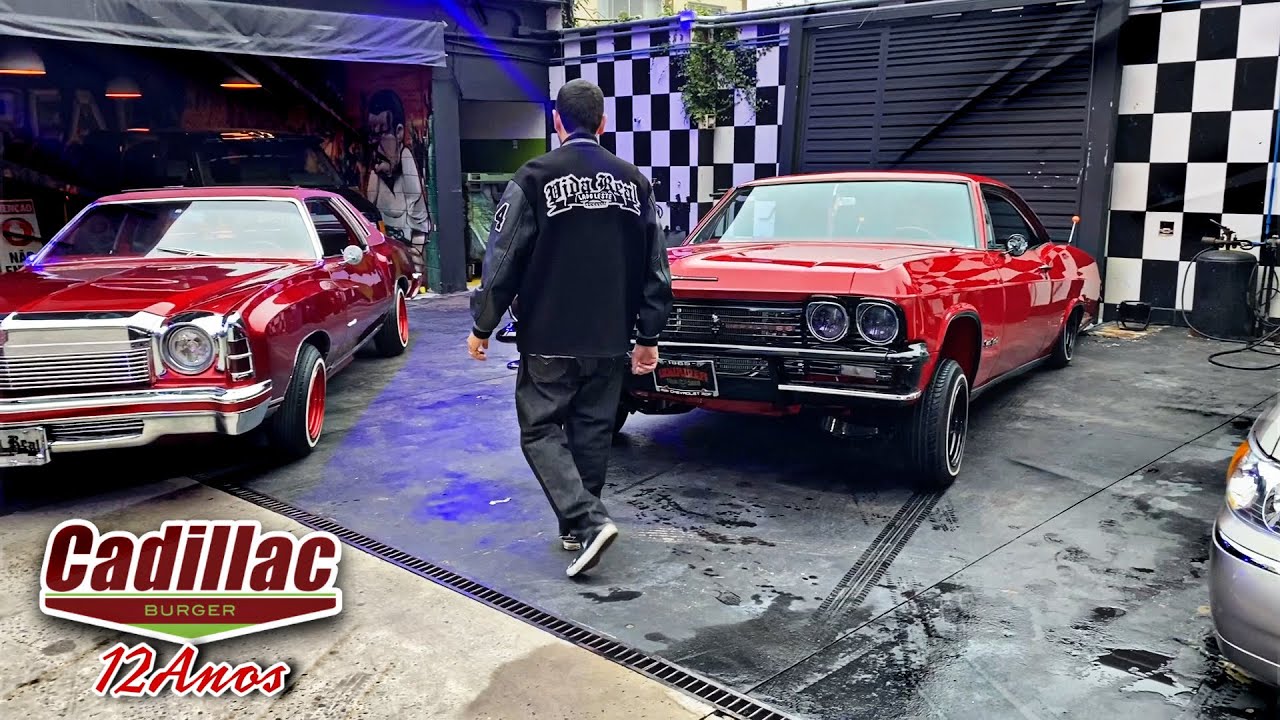 CADILLAC BURGUER 12 ANOS !! ACOMPANHE OS BASTIDORES DESSA CELEBRAÇÃO INCRIVEL -  LOWRIDER BRASIL