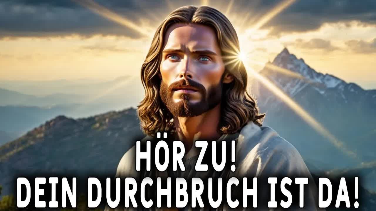 Hör zu! Dieses Wort wird Dinge in deinem Leben freisetzen