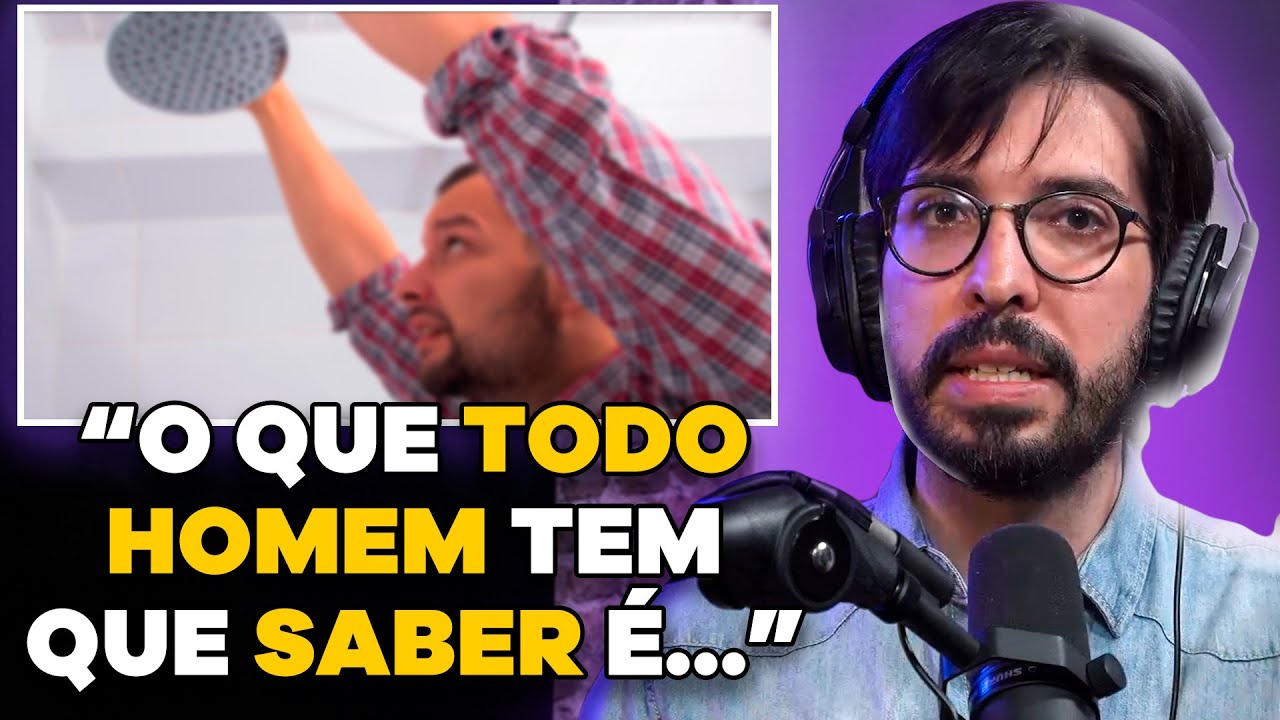 CONSERTOS DA CASA: O que todo HOMEM DEVE SABER! (com Almanaque SOS) | PODCAST do MHM