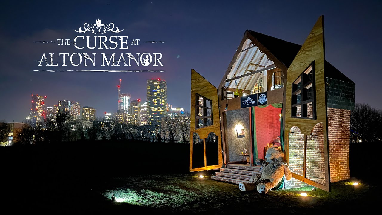 We visited a GIANT HAUNTED DOLLS HOUSE - The Curse at Alton Manor pop up attraction in London