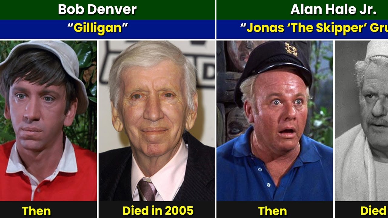 Gilligan's Island Cast (1964) Cast Then and now 2024
