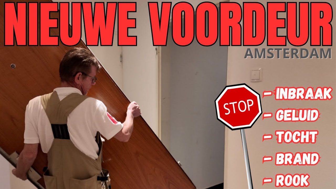 Voordeur vervanging. DALOC veiligheidsdeur.
