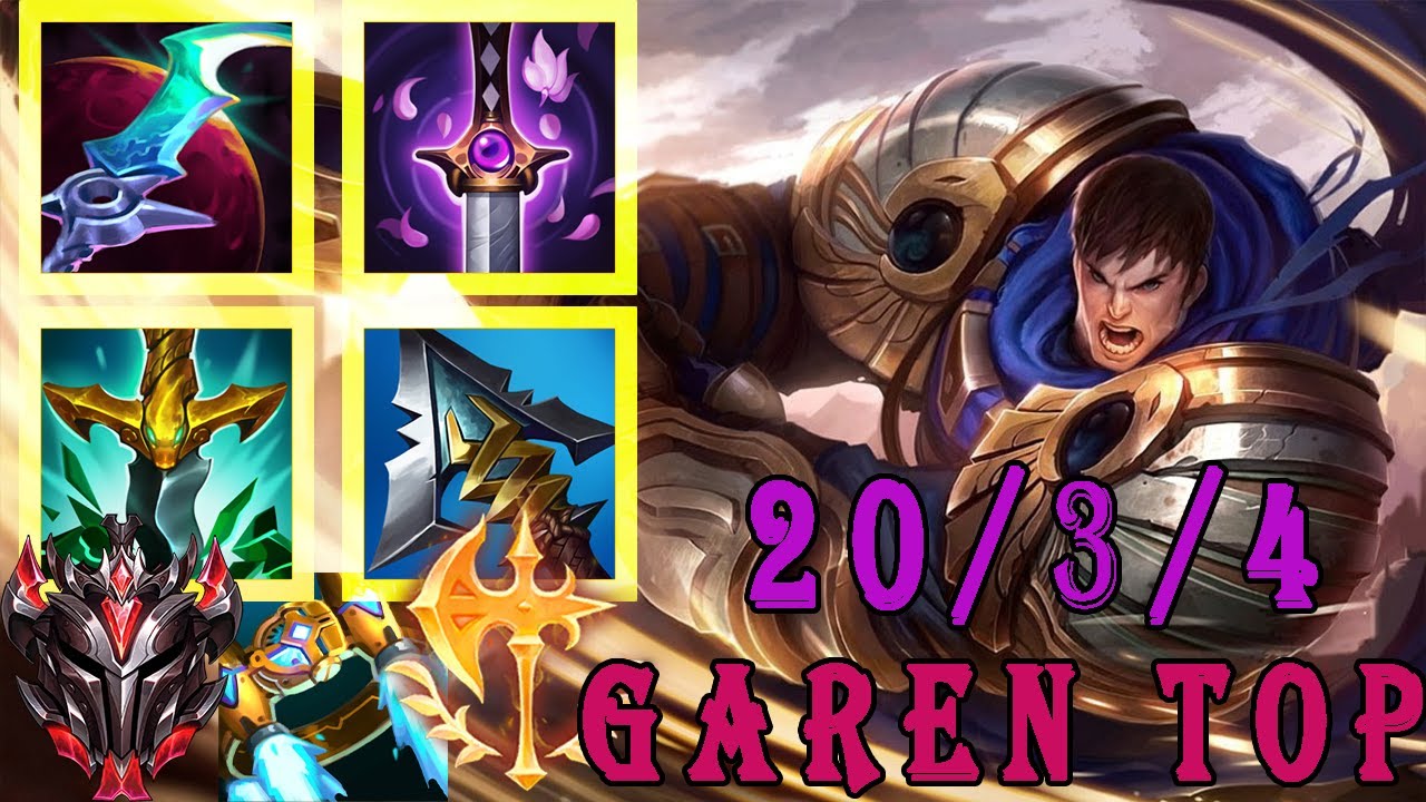Wild Rift China - Full Damage Garen One-Shots Everything – Enemy Team Completely Helpless
