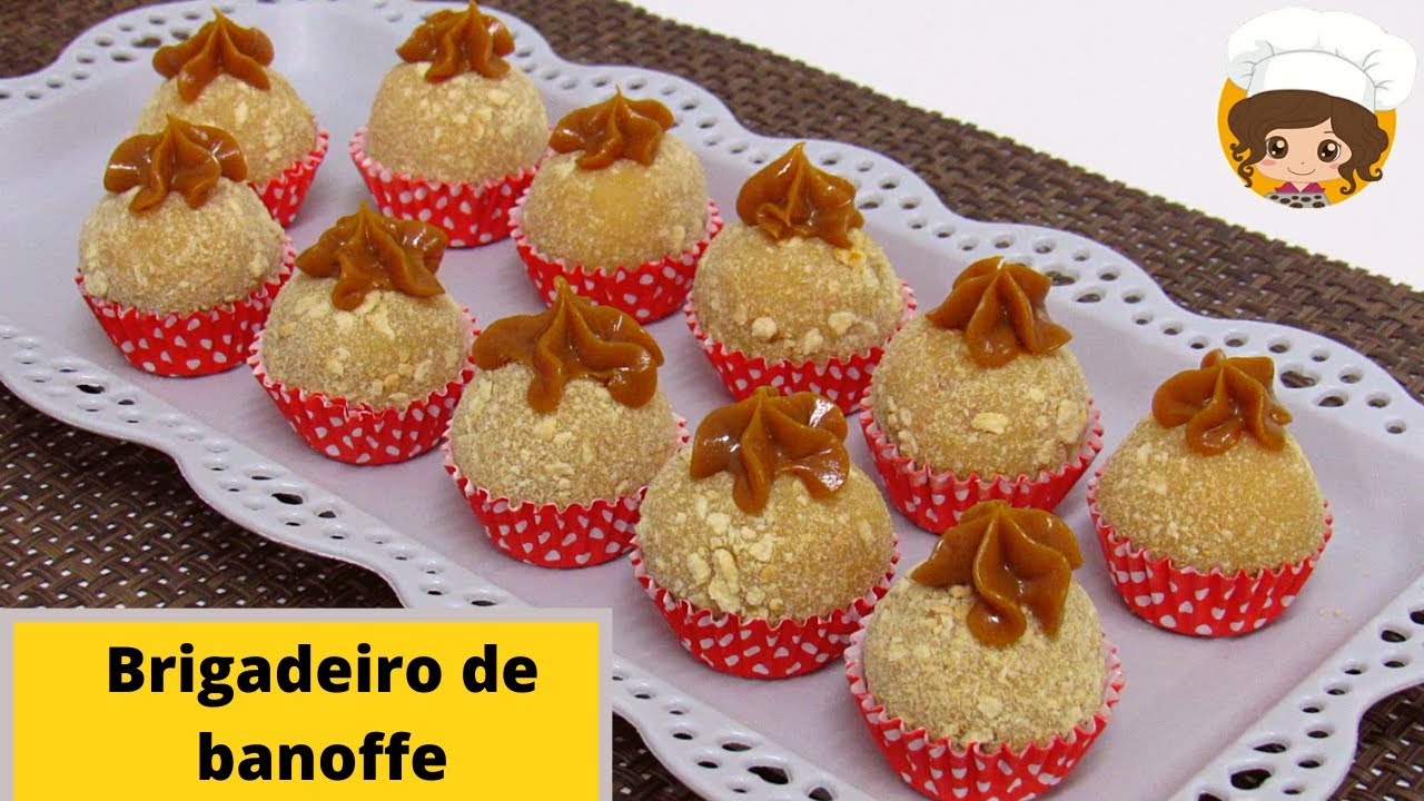 ESSA RECEITA É SUCESSO (BRIGADEIRO BANOFFE) - MIL DELICIAS NA COZINHA #brigadeiro